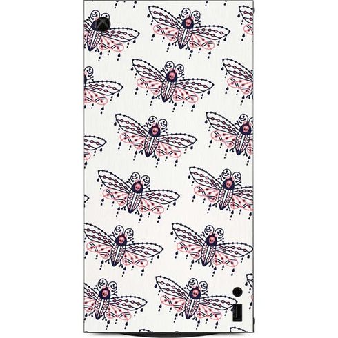 Blush Moth by Cat Coq XBox Series X Digital Edition Console Skin